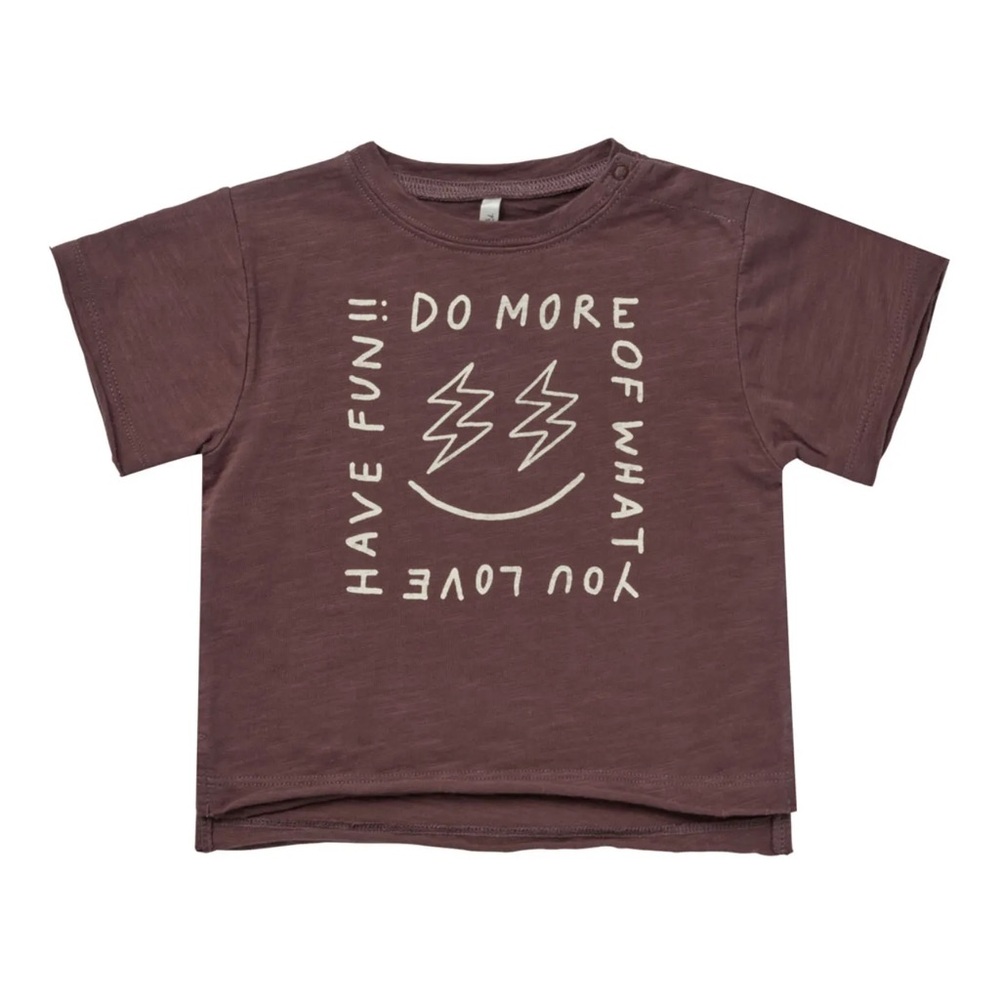 Rylee + Cru Raw Edge Tee